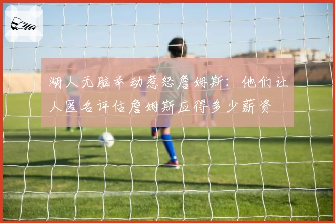 湖人无脑举动惹怒詹姆斯：他们让人匿名评估詹姆斯应得多少薪资